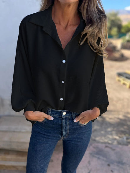 Camicetta Lumière | Elegante camicia con bottoni