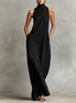 Chiara | Abito Maxi Collo Alto