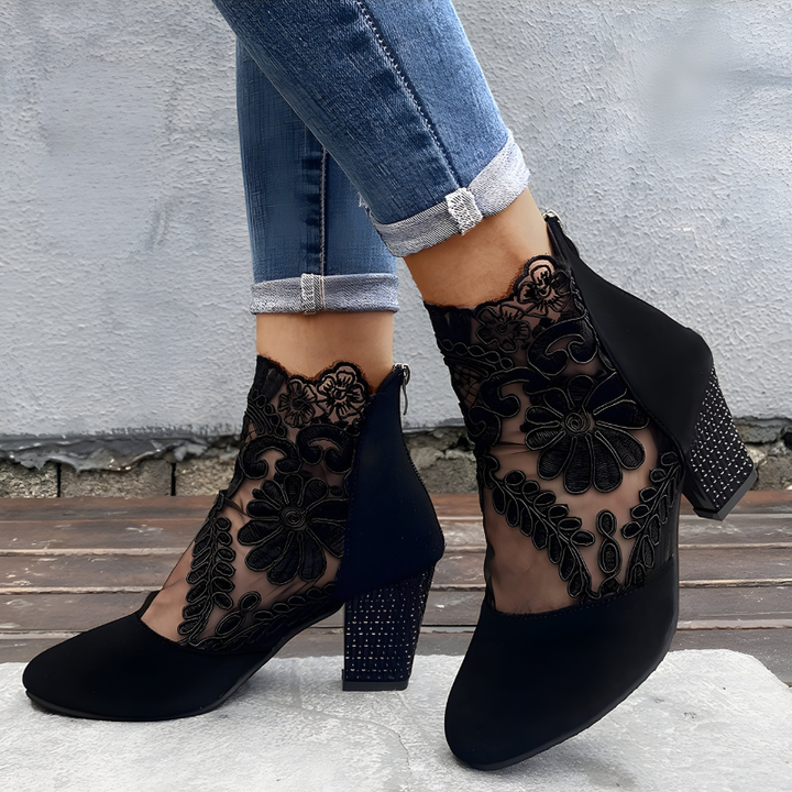 Ludmilla | Scarpe con Tacco Ortopedico Eleganti e Traspiranti