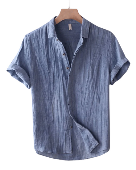 Porto Lino – Camicia in lino stile resort