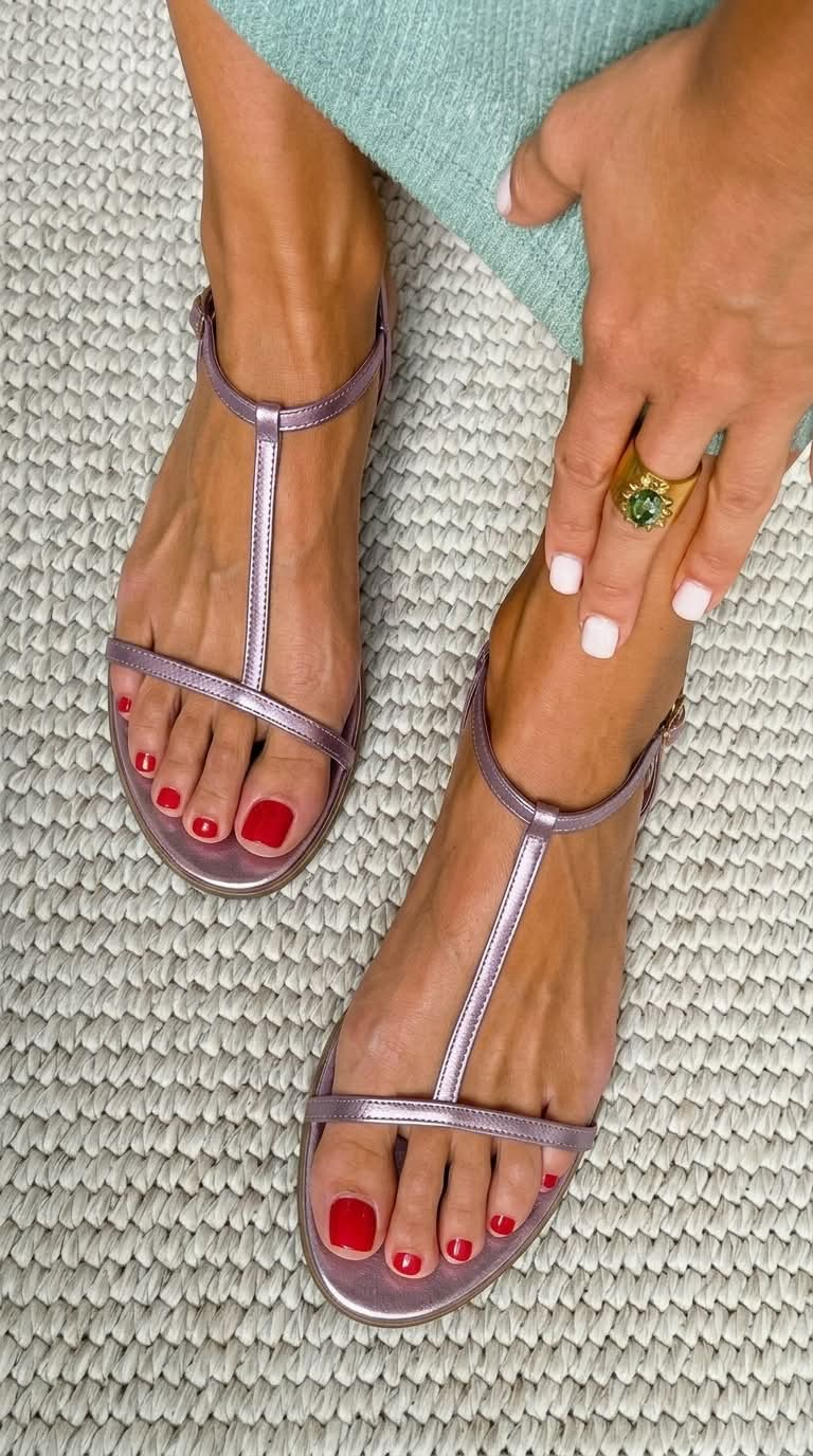 Margherita | Sandali Dorati Primavera