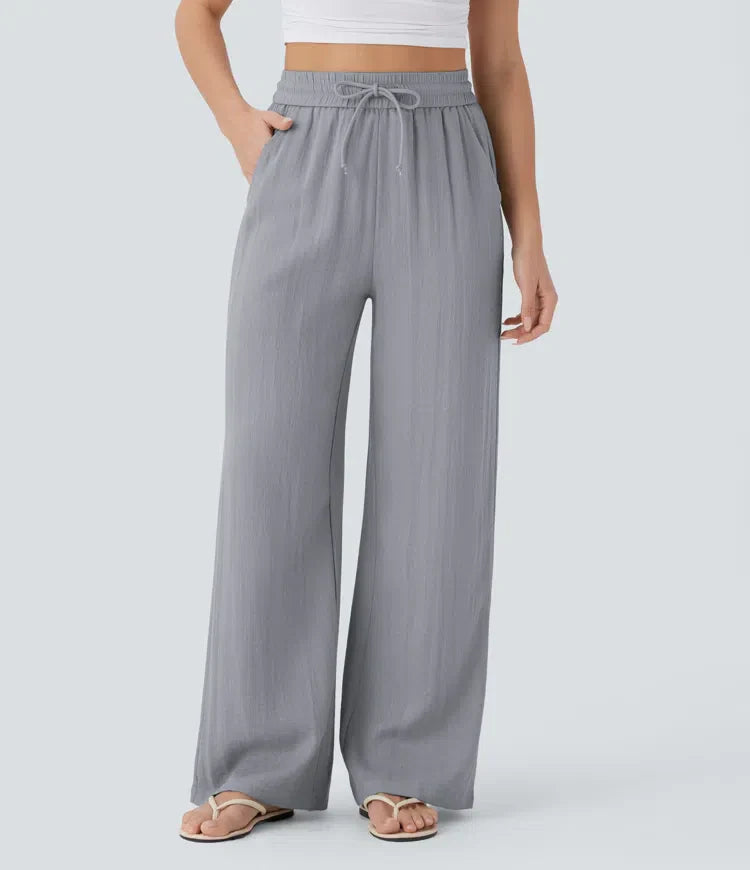 Laura | Pantalone in Lino Estivo