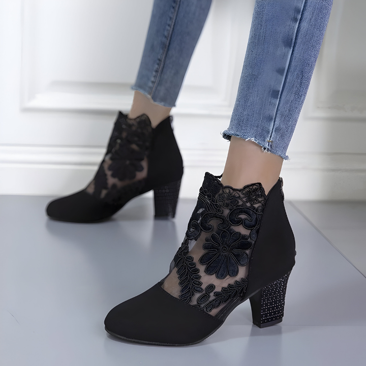 Ludmilla | Scarpe con Tacco Ortopedico Eleganti e Traspiranti