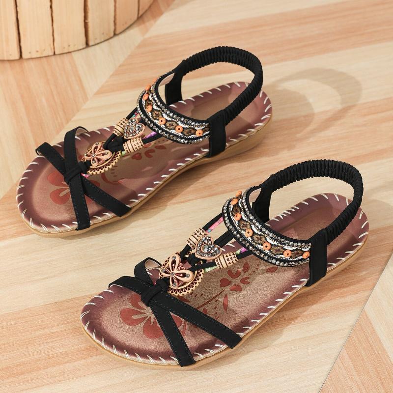 Nadia – Sandali ortopedici in stile Ibiza per comfort ed eleganza.