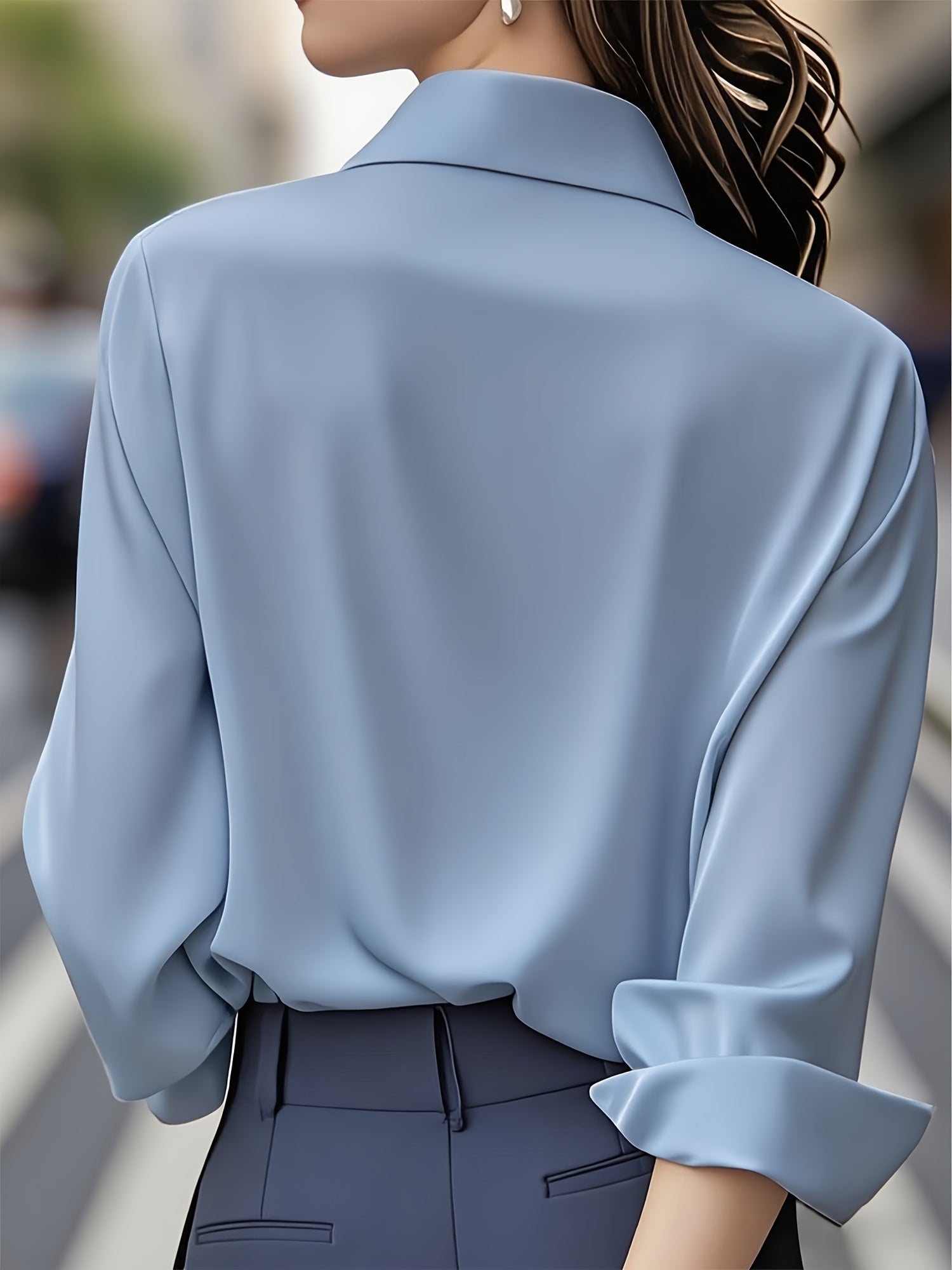 Camicetta Soleil | Elegante camicia a maniche lunghe con bottoni
