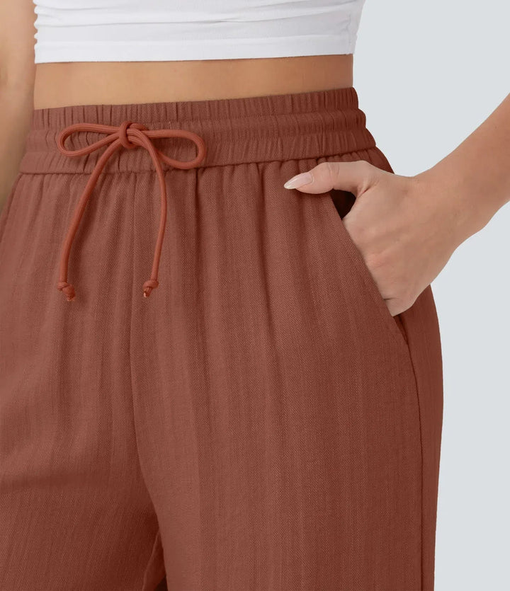 Laura | Pantalone in Lino Estivo