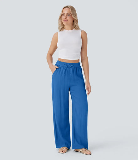 Pantaloni Nova | Eleganti pantaloni in lino