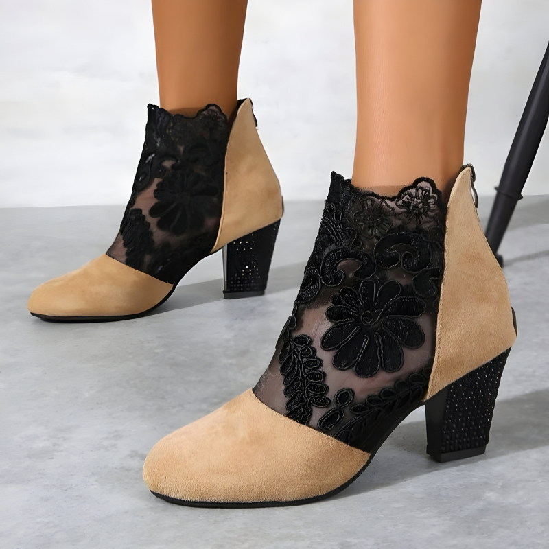 Ludmilla | Scarpe con Tacco Ortopedico Eleganti e Traspiranti