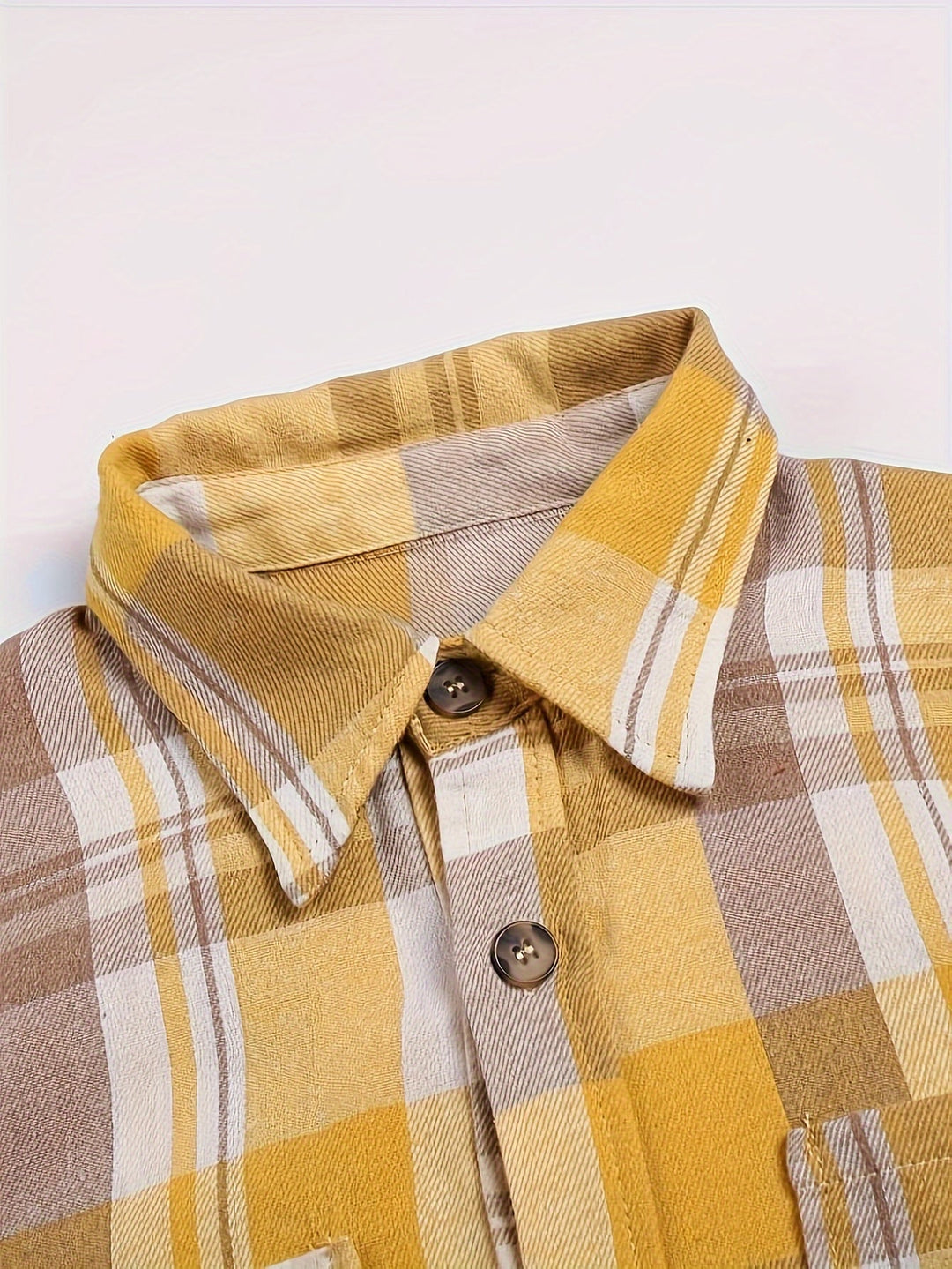 Chiara | Camicia Vichy a Maniche Lunghe