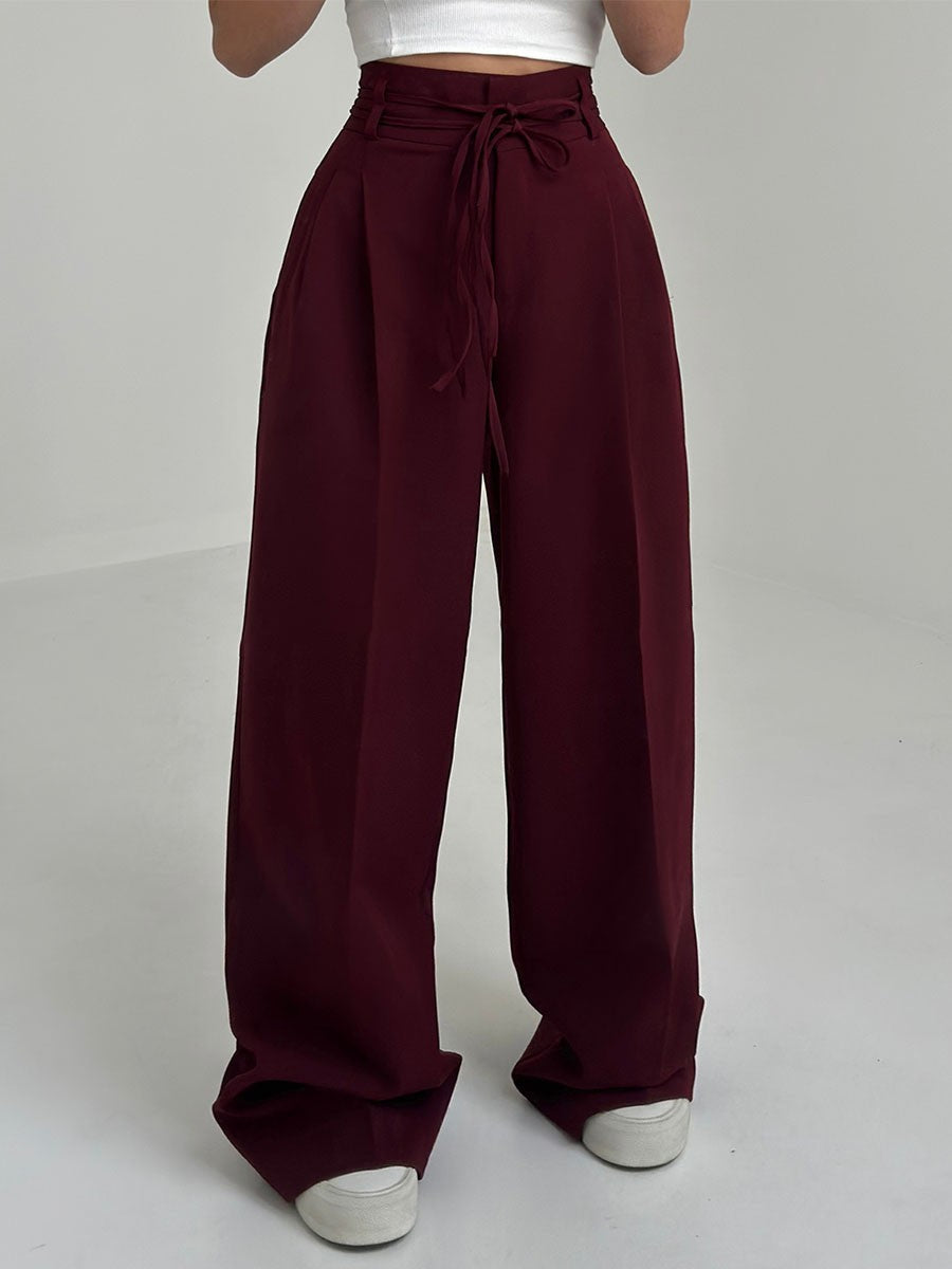 Elara Flared | Pantaloni a gamba larga a vita alta