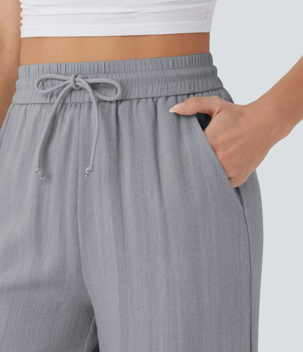 Pantaloni Nova | Eleganti pantaloni in lino