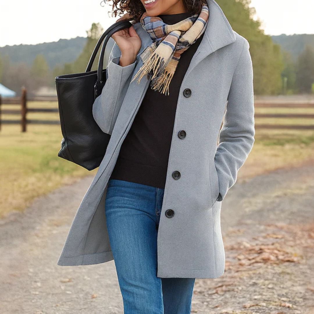Severina | Cappotto Heritage in Misto Lana