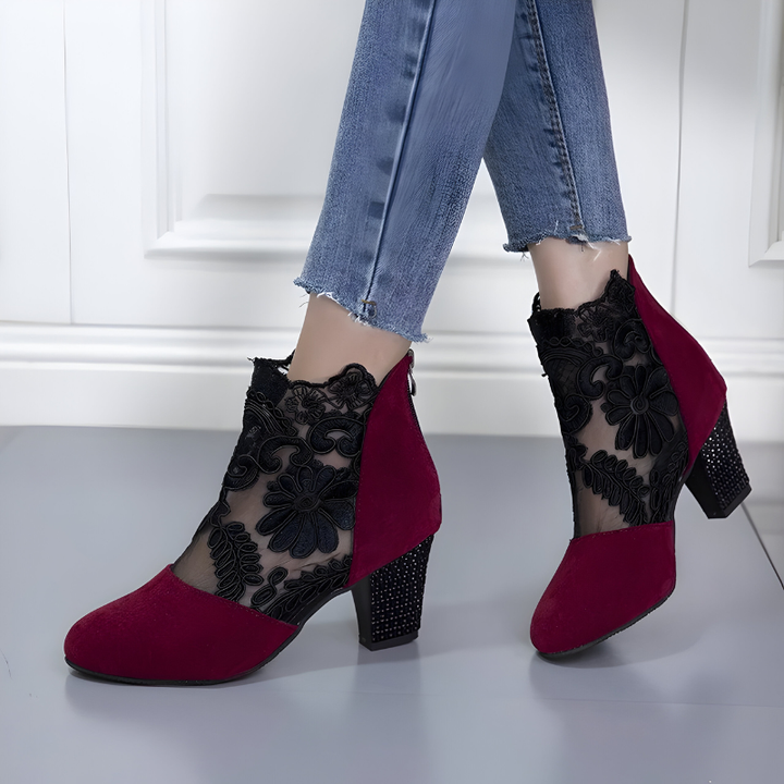 Ludmilla | Scarpe con Tacco Ortopedico Eleganti e Traspiranti