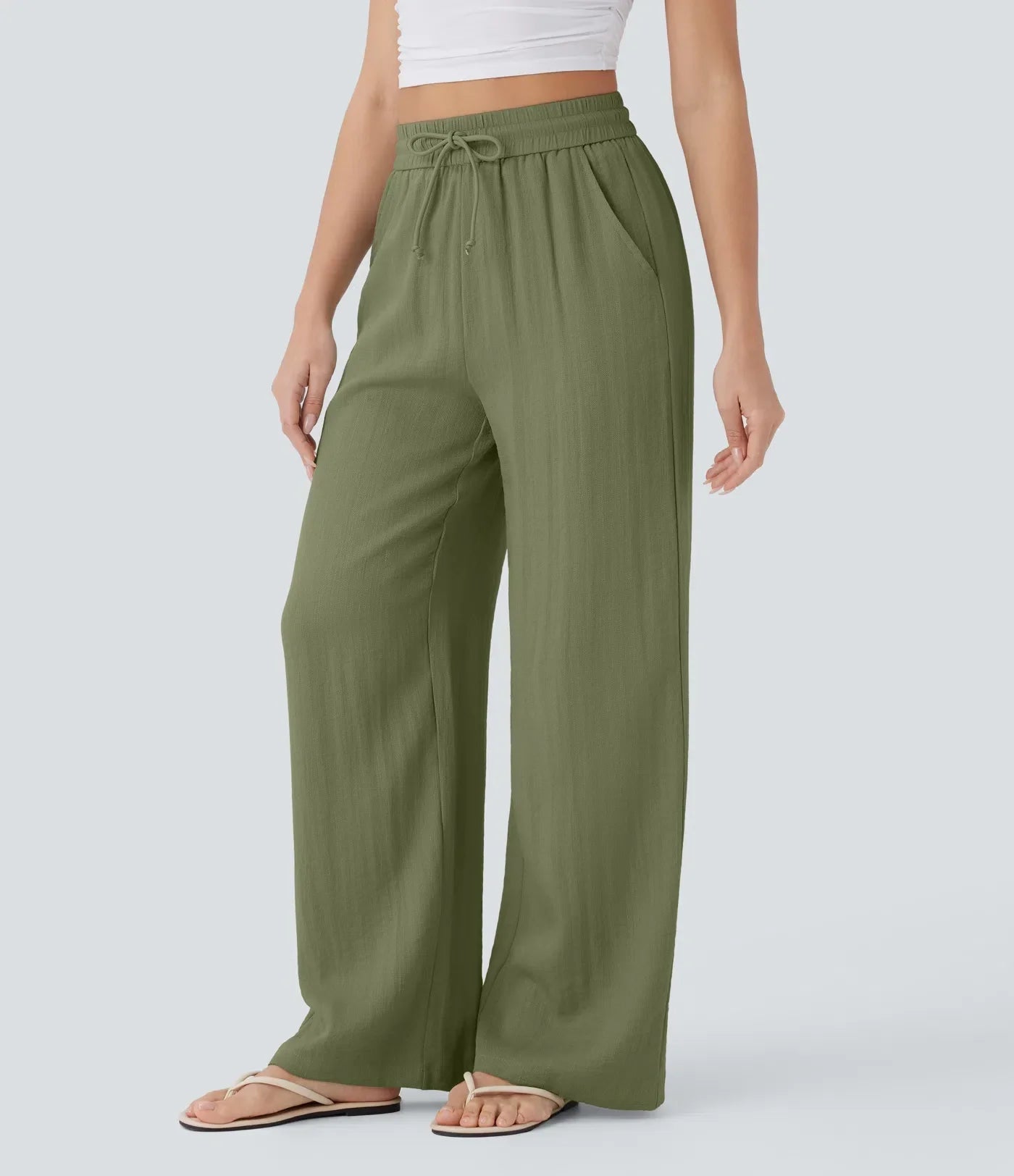 Pantaloni Nova | Eleganti pantaloni in lino