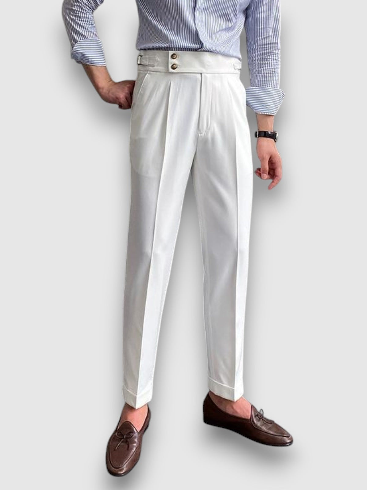 Modo – Pantaloni classici vintage per uomini di stile