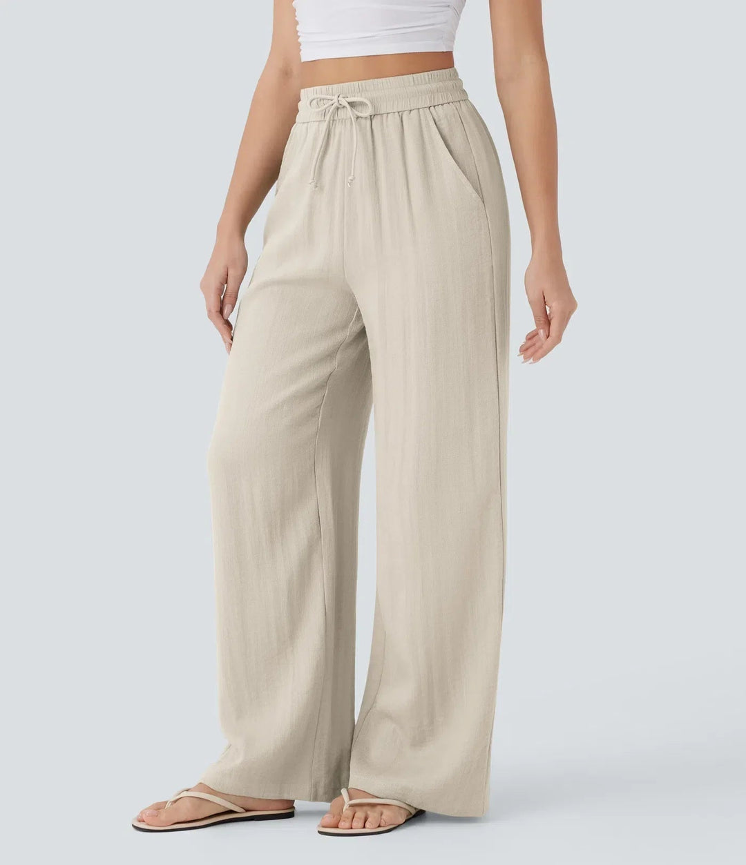 Laura | Pantalone in Lino Estivo