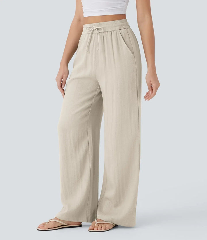 Laura | Pantalone in Lino Estivo