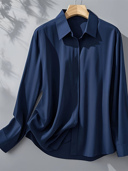 Camicetta Soleil | Elegante camicia a maniche lunghe con bottoni