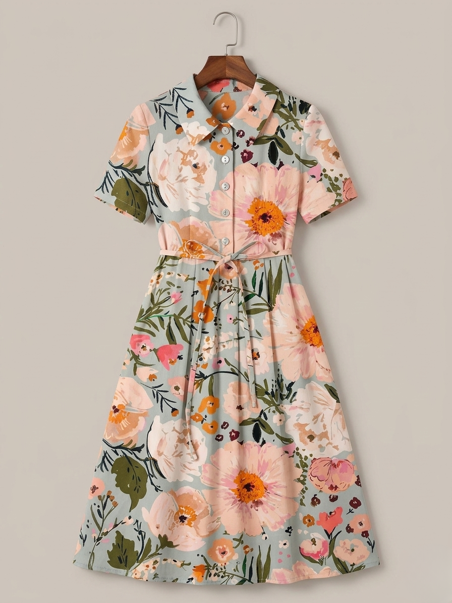 Vivienne | Un abito di sobria eleganza e comfort