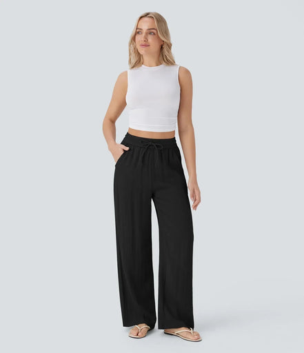 Pantaloni Nova | Eleganti pantaloni in lino
