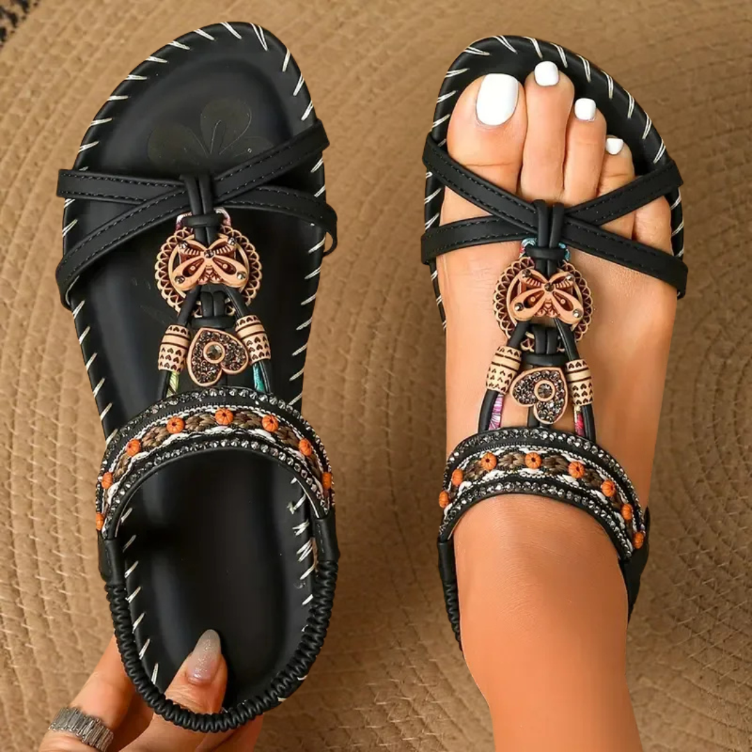 Nadia – Sandali ortopedici in stile Ibiza per comfort ed eleganza