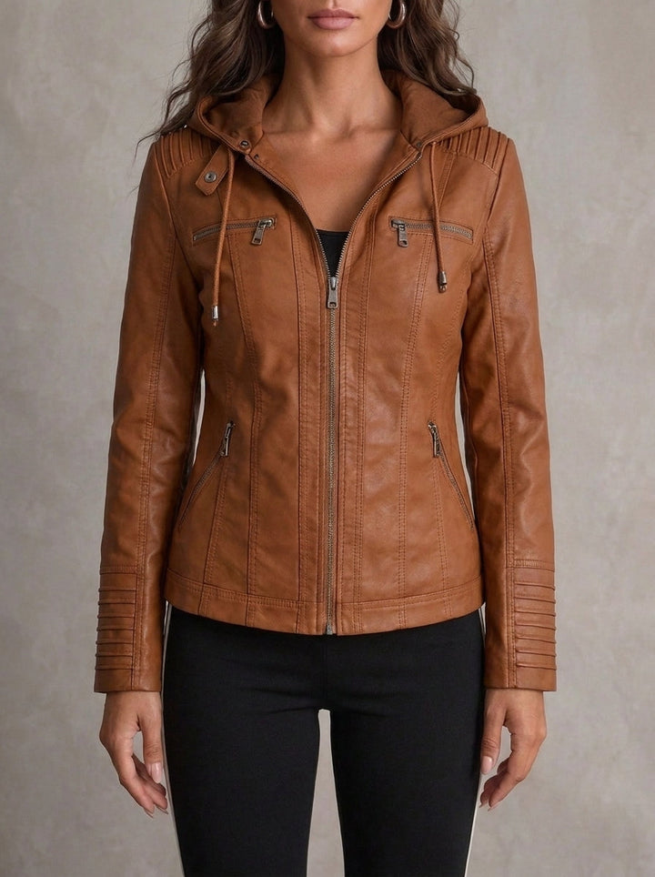 Fiammetta | Giacca in Ecopelle Resistente ed Elegante