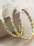 Orecchini Vintage Aurora Blu