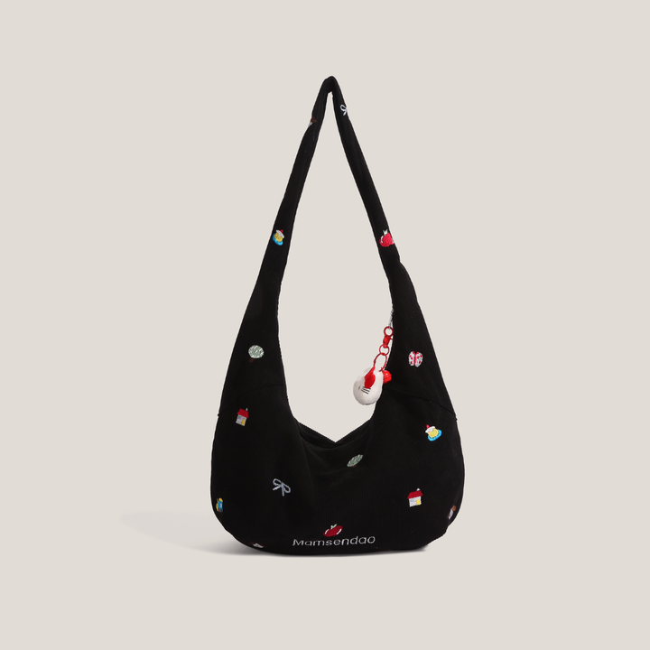 Noelia | Borsa in Velluto a Coste