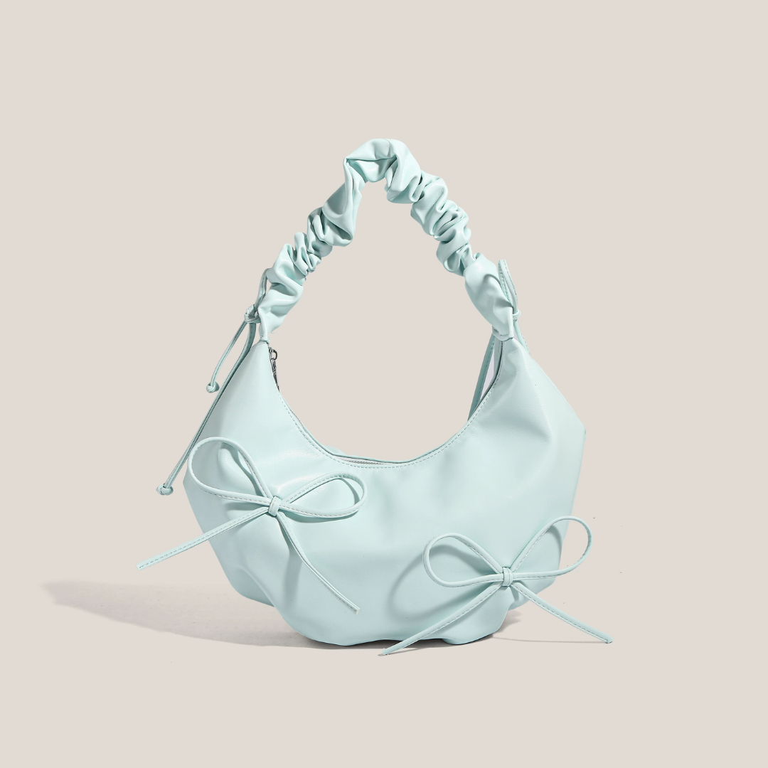Cleofe | Borsa a Mano Arricciata