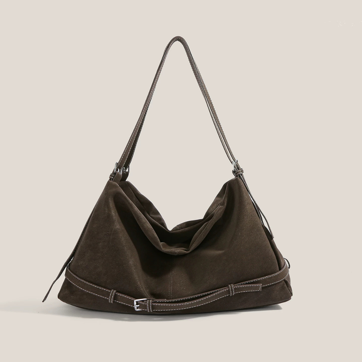Fausta | Borsa a Spalla in Camoscio