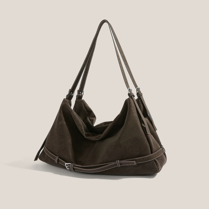 Fausta | Borsa a Spalla in Camoscio