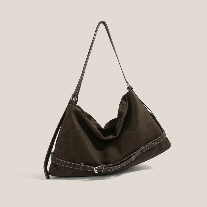 Fausta | Borsa a Spalla in Camoscio