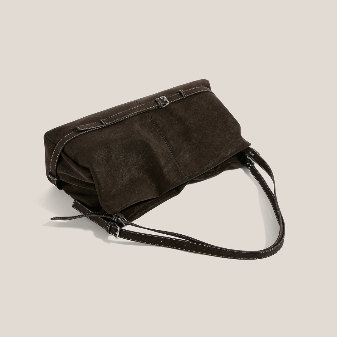 Fausta | Borsa a Spalla in Camoscio