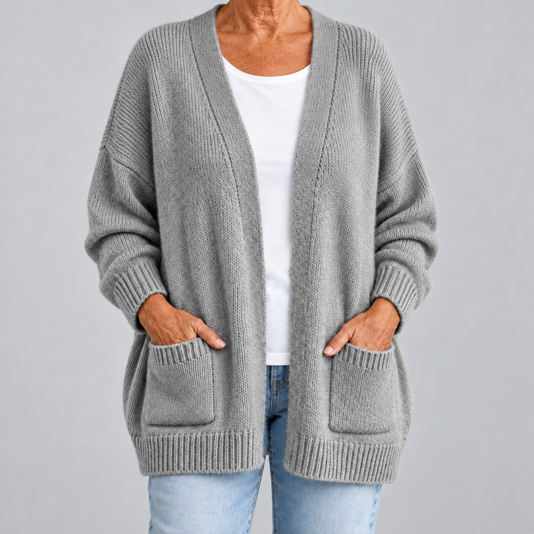 Ottavia | Cardigan Aperto con Tasche