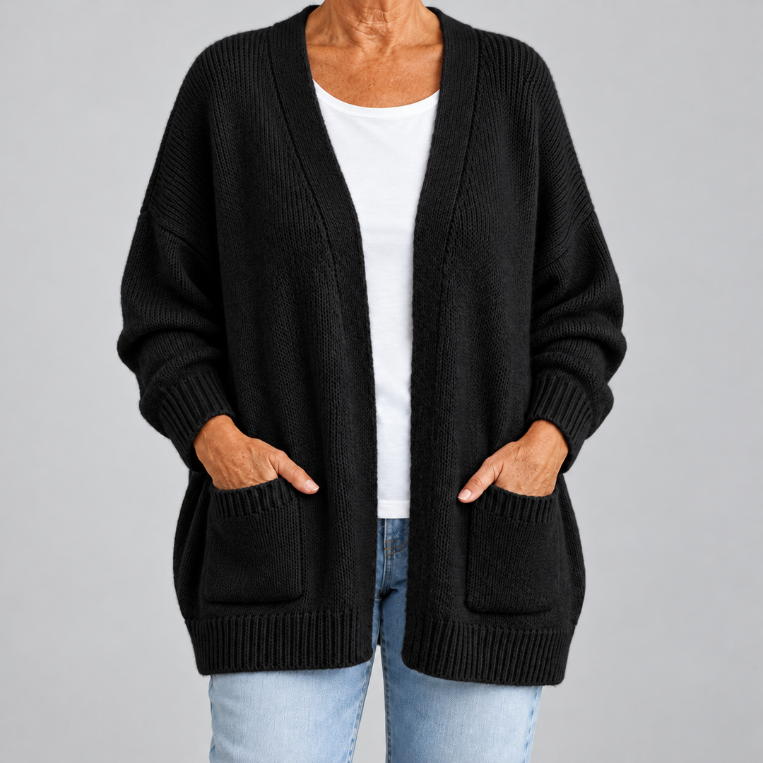 Ottavia | Cardigan Aperto con Tasche
