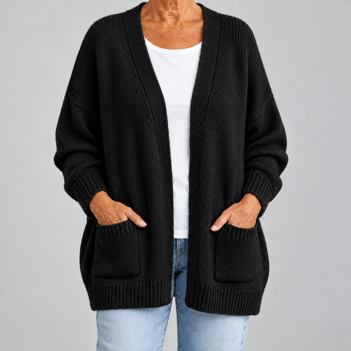 Ottavia | Cardigan Aperto con Tasche