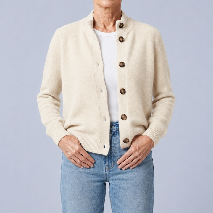 Gemma | Cardigan Morbido con Bottoni