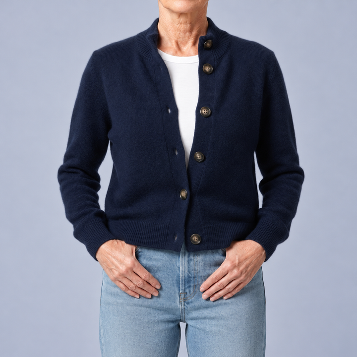 Gemma | Cardigan Morbido con Bottoni