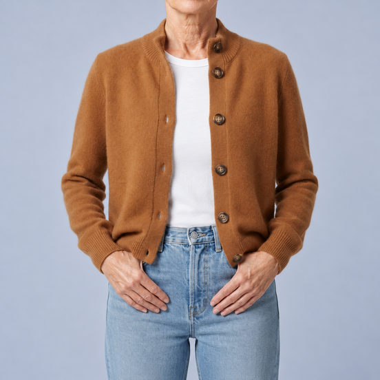 Gemma | Cardigan Morbido con Bottoni