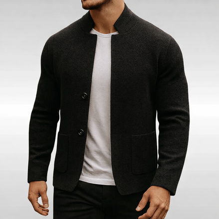 Gilet con bottoni | Giacca in maglia moderna