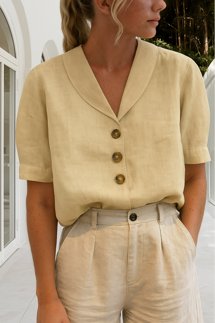 Serena | Blusa a Maniche Corte