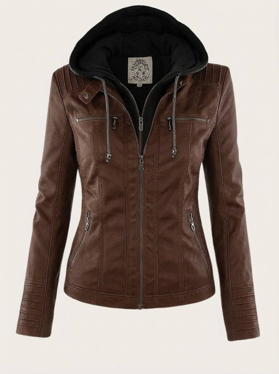 Fiammetta | Giacca in Ecopelle Resistente ed Elegante