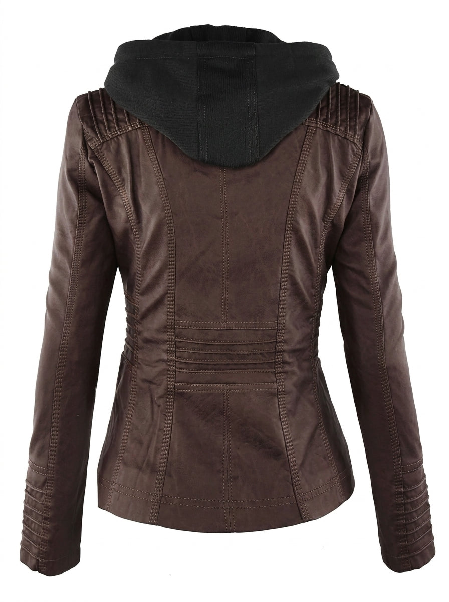 Fiammetta | Giacca in Ecopelle Resistente ed Elegante
