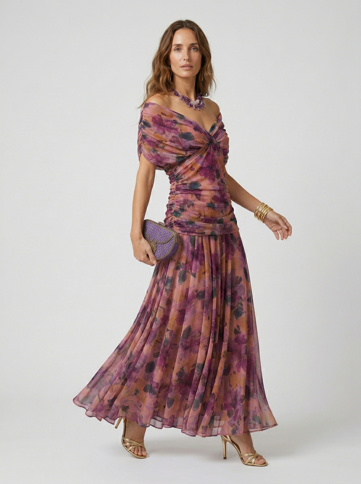 Lucilla | Abito Elegante a Spalle Scoperte