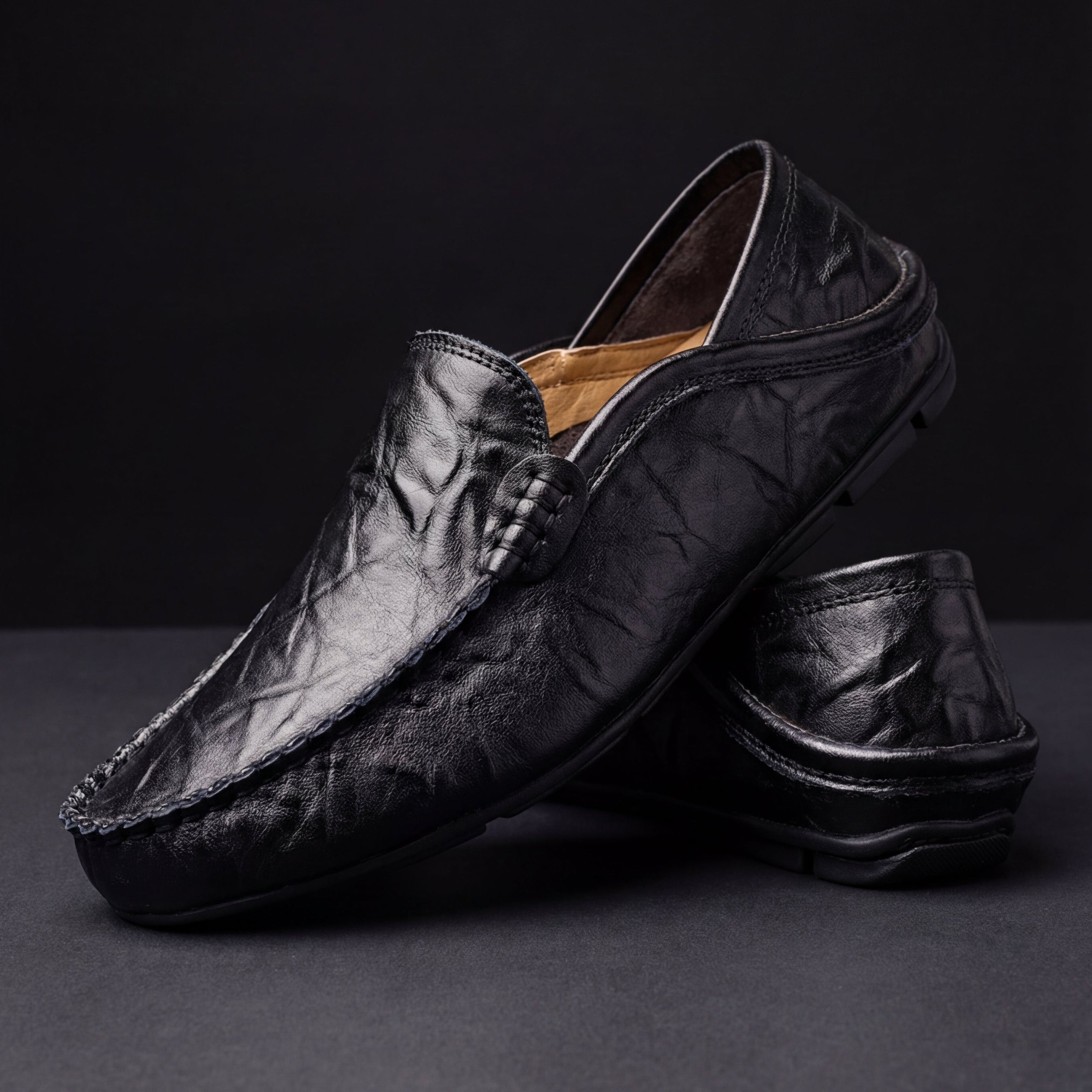 Vittorio | Mocassini in Vera Pelle Classici