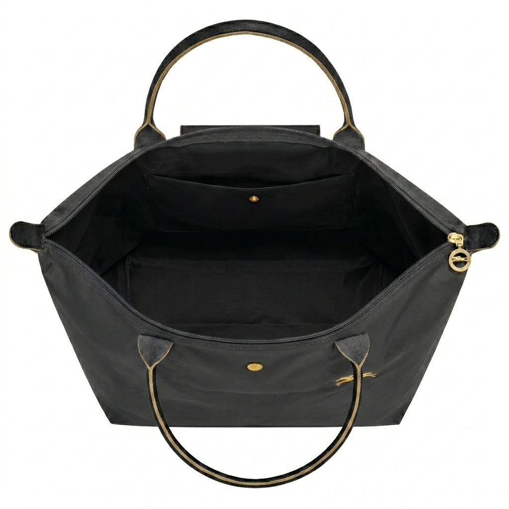 Griselda | Borsa Tote Grande Nero e Oro
