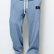 Leroy| Pantaloni Larghi con Trama a Nido d’Ape