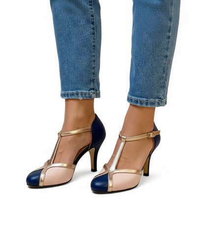 Champagne Chic | Eleganti e comodi tacchi