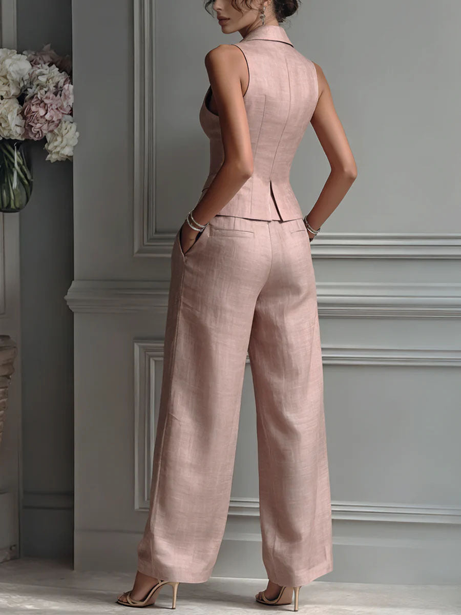 Completo Minimal Chic con Bottoni