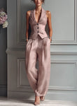 Completo Minimal Chic con Bottoni